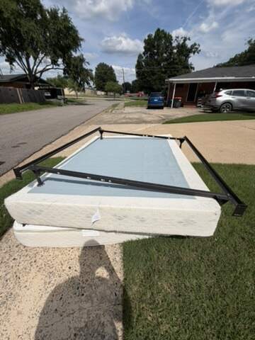 Mattress ready for pickup